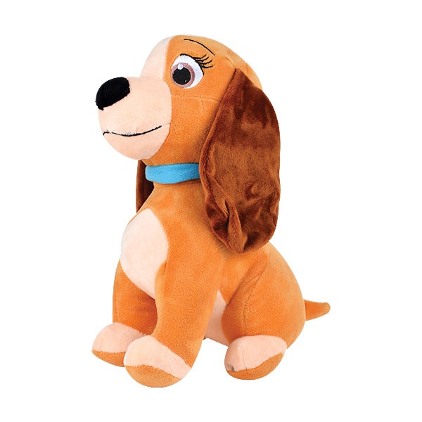 PELUCHE PERRO MARRÓN 30 cm