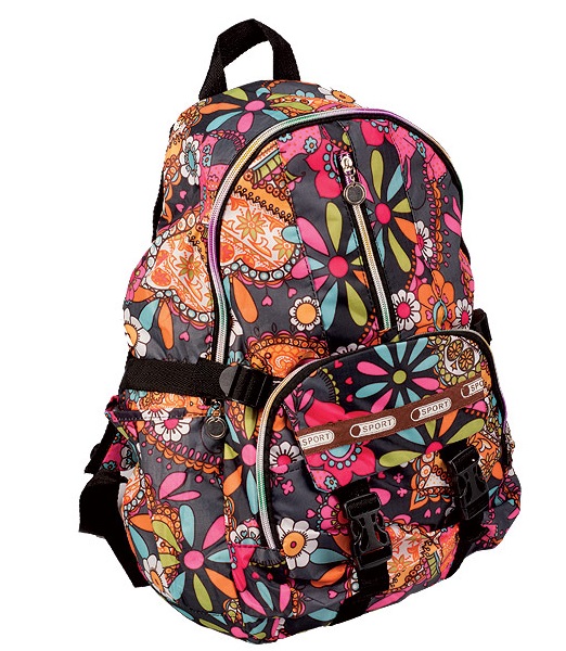 BOLSO MOCHILA ESTAMPADA