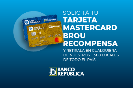 TARJETA MASTERCARD BROU RECOMPENSA