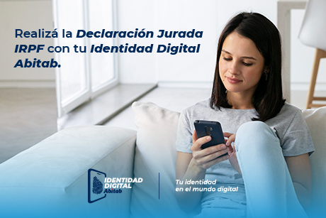 DECLARACIÓN JURADA IRPF CON IDENTIDAD DIGITAL ABITAB